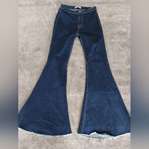 Buddy Love Moonshine Dark Wash Flare Jeans